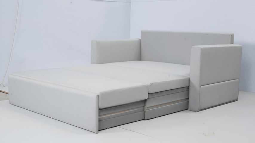 L shape sofa cum bed